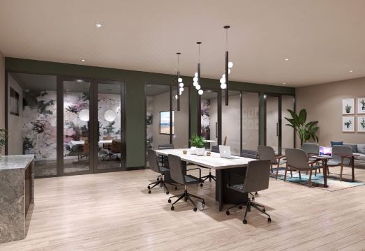 호텔 거실 전경