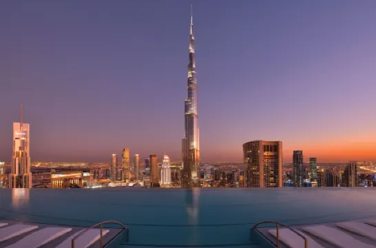 Address Sky View, Downtown Dubai Отели рядом с достопримечательностью «Фонтан Дубай»