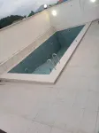 Modern two-rooms spacious apartment with pool, terrace,amazing sea and town view