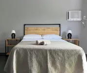 Flat with air conditioning, balcony and beautiful view of Ibituruna. Near Samaritan Hospital