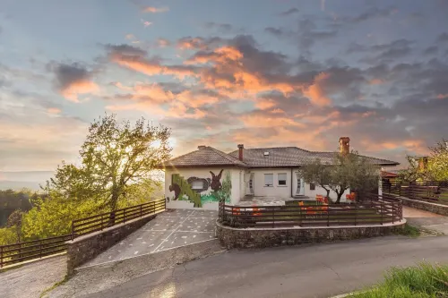 Apartment souranded by forest with the sea view-A