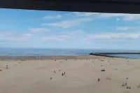 Frontal sea view - spacious studio in AAA location. Dog welcome.