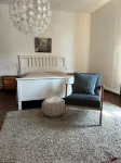 Apartment with garden and lake view from the veranda. Family friendly!