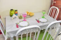 House with swimming pool with LED, waterfall, barbecue, vertical garden