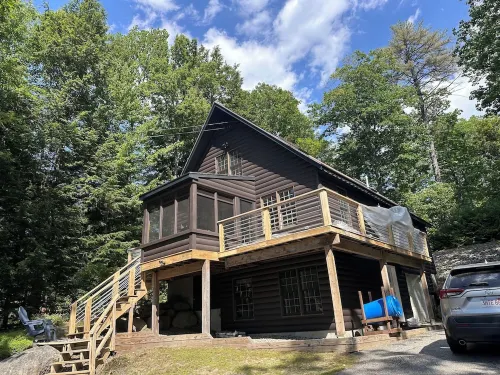 Cabin on the Lake فنادق في Harrison
