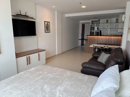 Loft with sea view.