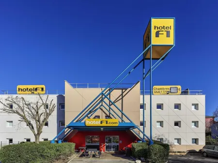 Hotelf1 Besancon Ouest Micropolis Отели в г. Ларно