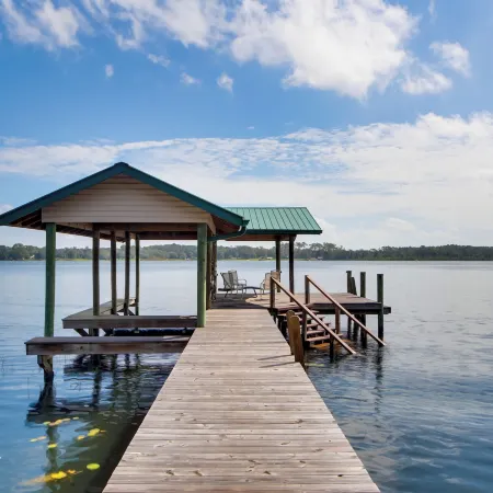 Lake Broward Cabin w/ Private Boat Launch & Dock!