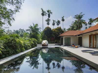 2ベッドルームヴィラ・デュ・ジャルダン専用プール付き ソフィテル シンガポール セントーサ リゾート&スパ(ステイケーション可)の写真