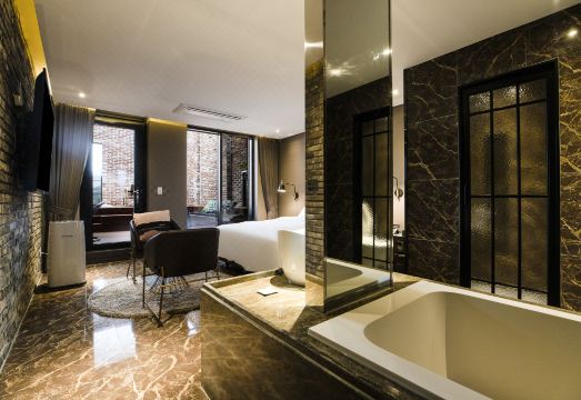 양평 더 테라스 호텔 노천탕 테라스