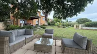 Le Vieux Pressoir, gîte for 4 people near Uzès, peaceful vacation in the countryside.