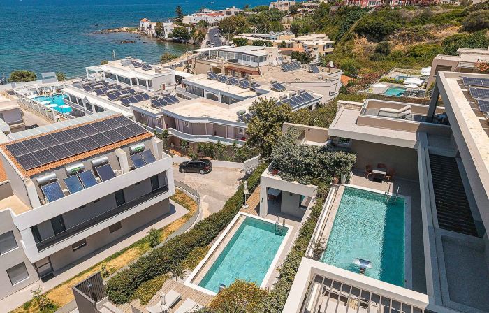 Lusol Seafront Villa I-Free Heated Pool 100m Sea