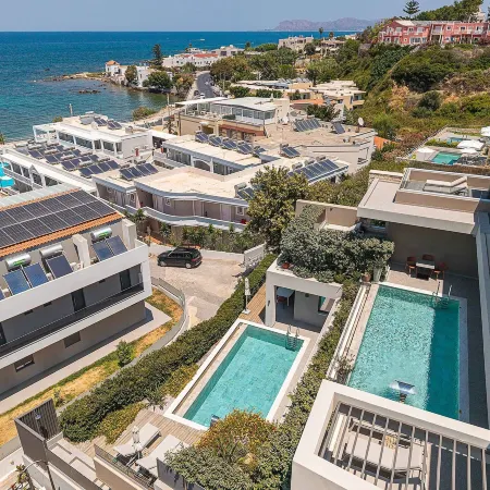 Lusol Seafront Villa I-Free Heated Pool 100m Sea