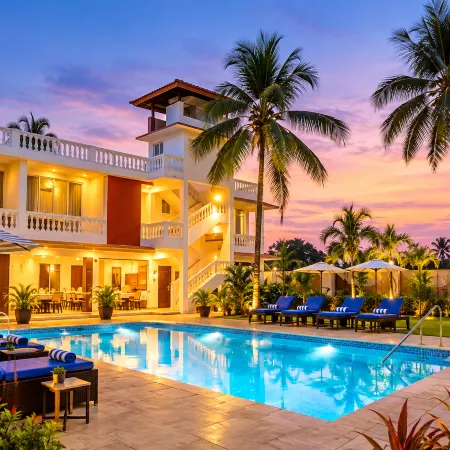 La Vaiencia Beach Resort, Morjim Beach