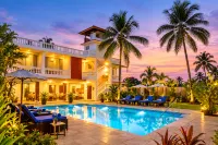 La Vaiencia Beach Resort, Morjim Beach - Meerblick