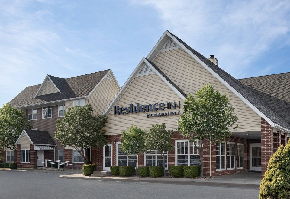 "a large building with the words "" residence inn by marriott "" prominently displayed on the front" at Residence Inn Provo North