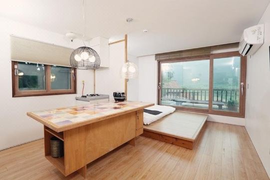 펜션 테라스 전경