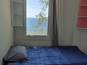 Amazing House with Balcony and Mesmerizing View Right Next to The Sea in Kusadasi