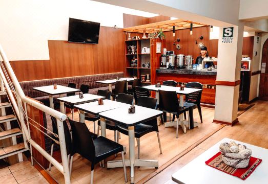 쿠스코 호텔 조식 공간