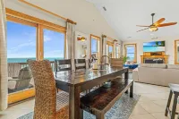 Oceanfront Obx Getaway with Hot Tub • Game Room • Epic Views • Backyard Beach!
