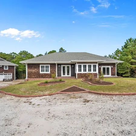 Grand Home on 10 Acres in Surf City w/ Private Pond!