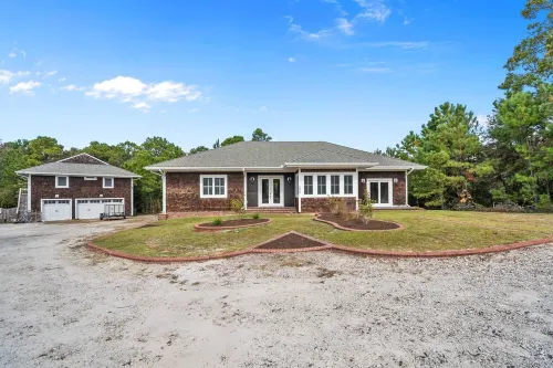 Grand Home on 10 Acres in Surf City w/ Private Pond!