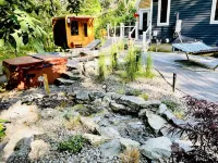 Luxurious Spa Suite with Jacuzzi, Outdoor Sauna, Plunge Pool and Steam-bath Hotels near Durham Landing