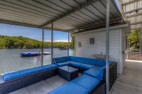 6100 sf, Beds for 32, Hot Tub, Theatre, Game Rm , Entertainers Dock, 310' Shore