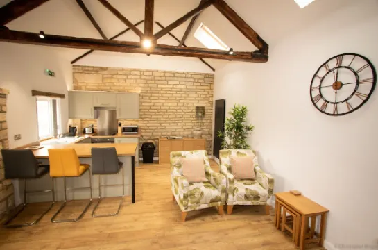 Willow Cottage, Saxton Grange. situated on a working farm.