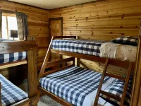 EAGLE LODGE - Large log cabin on the E. Fork of Chippewa River