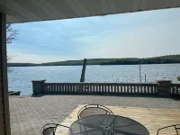Large home on the UP's best lake! Sleeps 22! Boat to Young's Golf Course!