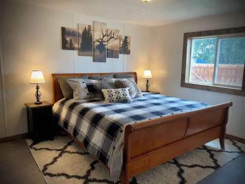 The Man Cave. Perfect for traveling workers and a great place for families