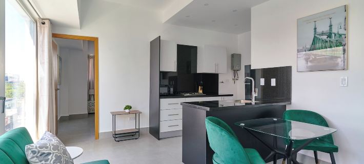 Apartamento de 56 m² en [location not yet specified], con 1 habitación(es) y 1 baño(s) privado(s) Hoteles en Santo Domingo