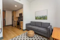 Studio at the Frank in the heart of Downtown.