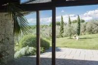 Old farmhouse surrounded by olive groves and near the village, max 5 adults, with pool