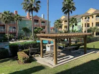 Spectacular beach view Condo at Babe's beach in resort style "The Dawn" Complex