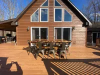 Cozy Cabin by the Slopes - Minutes to the Wisp & Lake! Fire Pit - Hot Tub - Pool