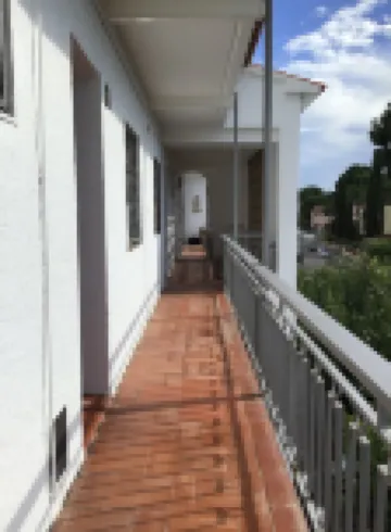 Magnificent Sea View 150m from the Beach 2Pers + 1Enf App. Air Conditioning. Wifi