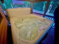 THUNDER RIDGE LODGE HAS AN AWESOME VIEW OF MT YONAH! Peace, privacy & seclusion.