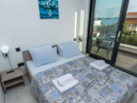 Luxury Villa with Private Pool, Great Sea View, Near the Beach Hotels in Pakostane