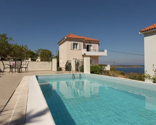 Villa in Samos Near Aghia Paraskevi Beach Hotels in Vathi