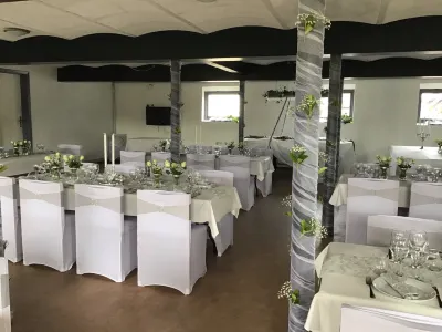 Bopladsen Jyndevad Hotels near Mindesten for Overgendamerne A.S.Albertsen,J.P.Birk og A.A.Hansen