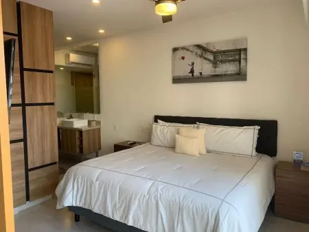 Life Bucerias 416 Apt Just One Block on the Beach in Golden Zone