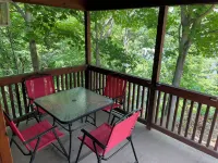 The Perch- Cliffside Cabin Overlooking Black Lake