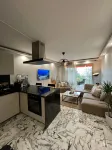 Sunny terrace apartment with sea view