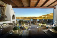 Villa with Private Infinity Pool, Steps from Elia Beach - 4-Star