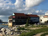 Ground floor condo with private beach.   Pet friendly