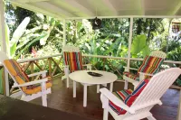 Caribbean beachfront home with private cabana
