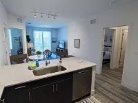 Downtown Apartment with Pool, Gym, and Coworking Space
