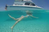 Here is the ultimate escape!!! Stay aboard this 42ft yacht in Exuma Bahamas!!!